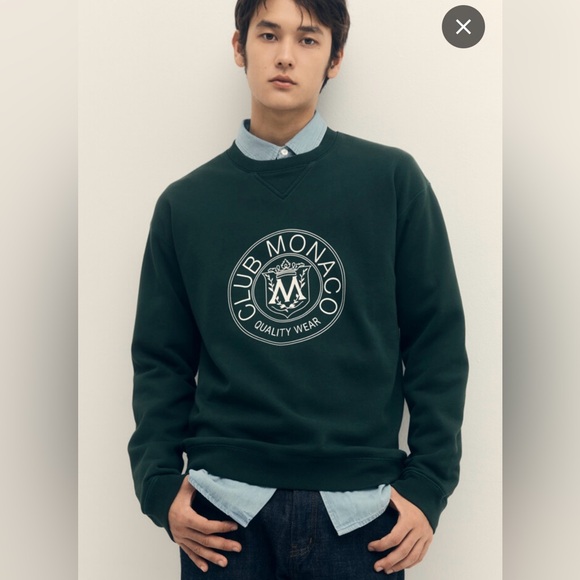 Club Monaco Other - Club Monaco Heritage Crest Sweatshirt
